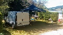Camping La Romiguiere : Emplacement 53