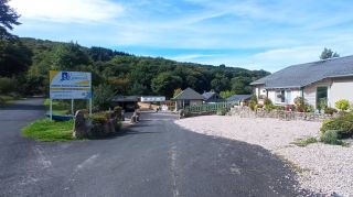 Camping La Romiguiere : Entree du camping