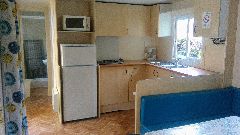 Camping La Romiguiere : Mobilhome 01 Interieur