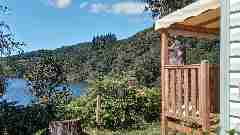 Camping La Romiguiere : Mobilhome 23 vue lac