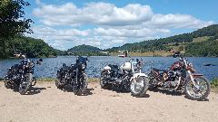 Camping La Romiguiere : Harley indian